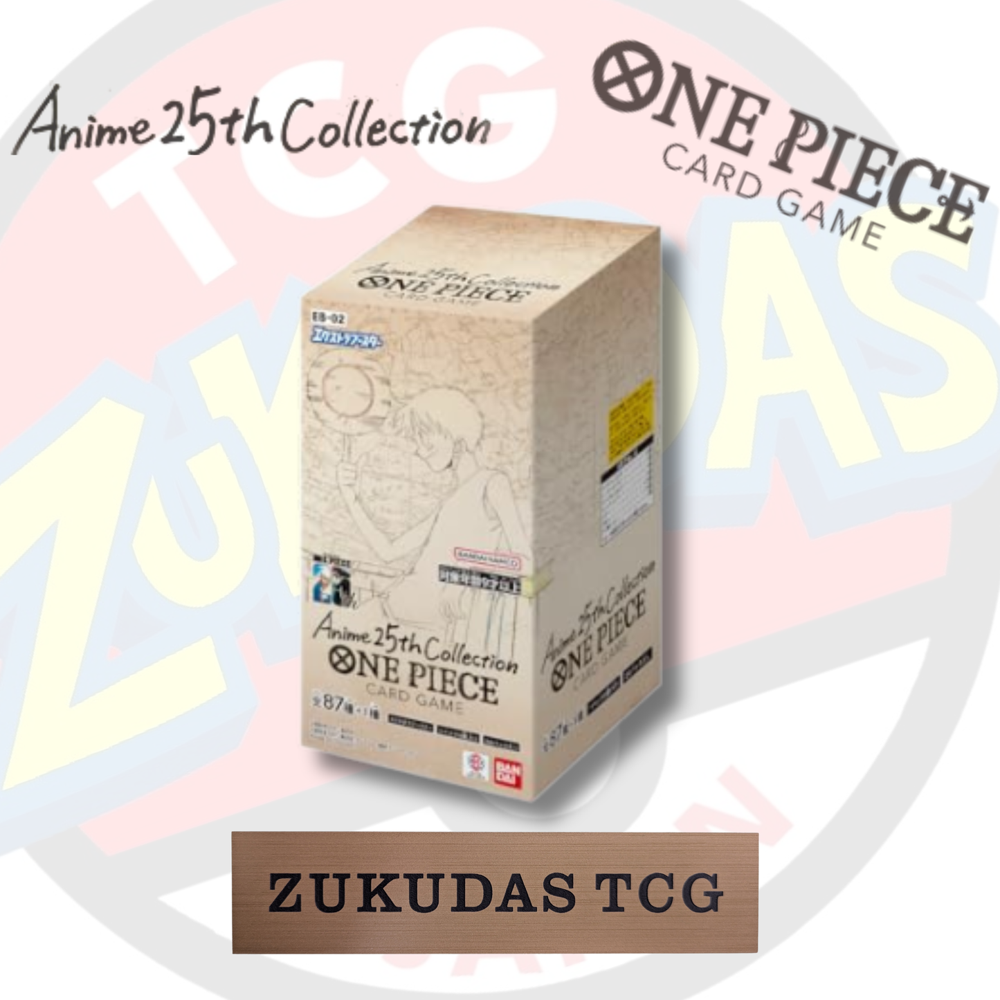 ONE PIECE CARD "Anime25th collection(EB-02)" BoosterBox