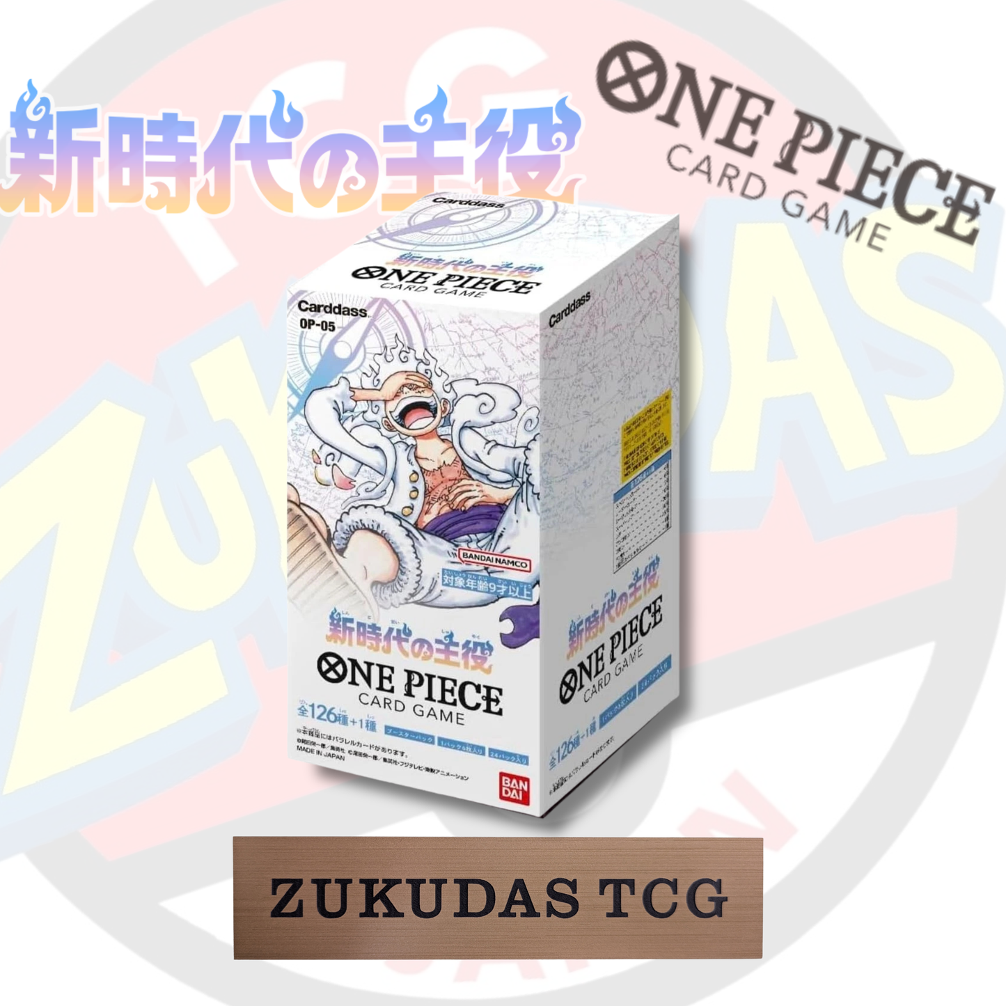 ONE PIECE CARD "Awakening of the New(OP-05)" BoosterBox