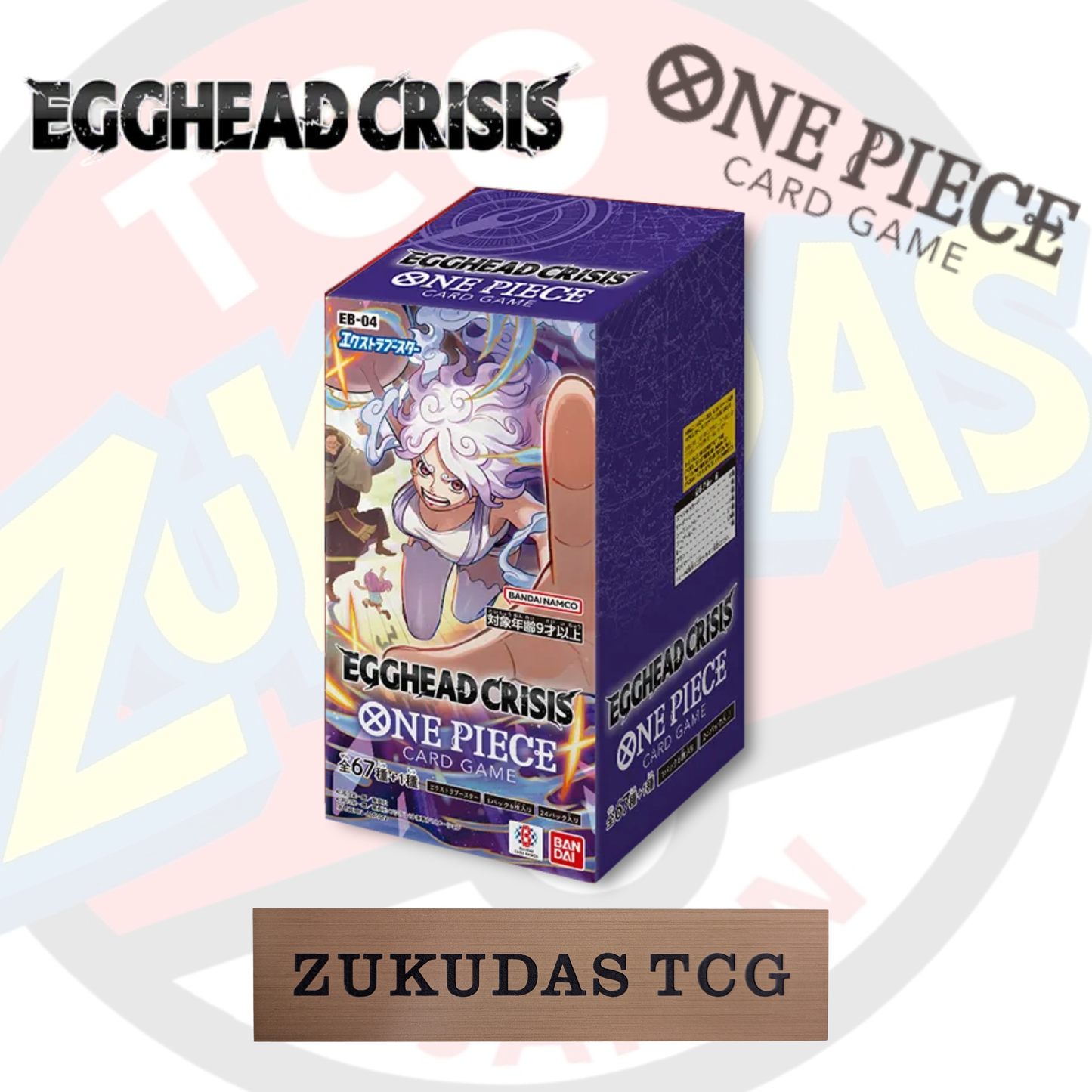 ONE PIECE CARD "ONE PIECE EGGHEAD CRISIS(EB-04)" BoosterBox